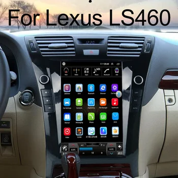 12,1 Инчов Авто Стерео Видео За LEXUS LS460 2004-2009 Android Tesla Style Авто Радио Мултимедиен Плеър PX6 С Вертикален Екран