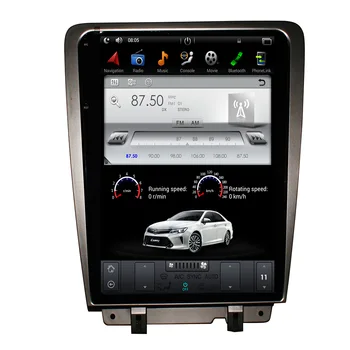 12,3-инчов автомобилен радиоприемник за Ford Mustang 2009-2014 Tesla Екран на Android Qualcomm GPS навигация Carplay Стерео мултимедиен плеър