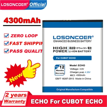 Акумулаторна батерия LOSONCOER 4300mAh ECHO за батерията CUBOT ECHO