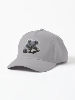 Бейзболна шапка с коалой и эвкалиптом, затворени шапки, мъжки шапки, бейзболни шапки