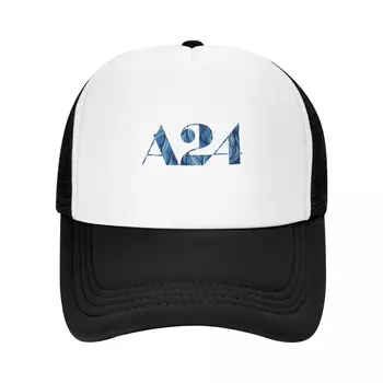 Бейзболна шапка с логото Blue Waves A24, качулка, шапка кон, дамски шапки 2023, мъжки