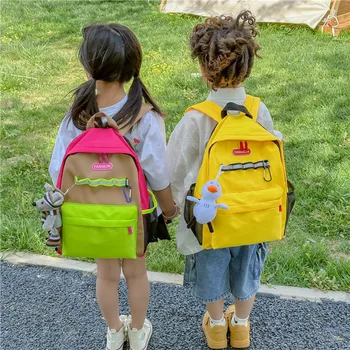 Детска чанта, раница за момчета в детска градина, голям капацитет, Универсална чанта за отдих на открито, Trend училище раница за момичета