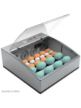 Инкубатор за яйца от Инкубатор, Пиле, Патица Яйце Папагал Малък Домакински Интелигентен Автоматичен Инкубатор за пиле с Рутином
