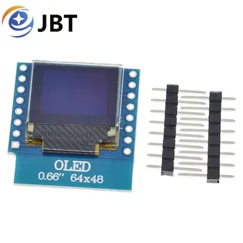 0,66 инчов OLED-дисплей Модул за WEMOS D1 MINI ESP32 Модул Arduino AVR STM32 64x48 0,66 
