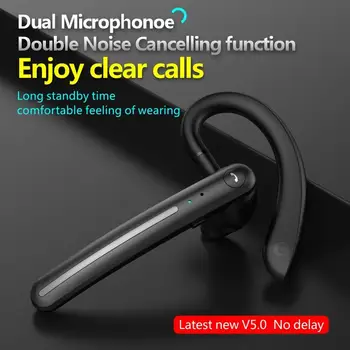 2023 F980 Bluetooth-слушалки, Bluetooth 5.0, Слушалки с хендсфри, Мини-Безжични слушалки с шумопотискане за iPhone xiaomi