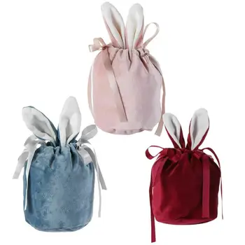 2023 Великден Бъни Лечение На Торбички За Опаковане На Подаръци Чанта Бонбони Торбички Творчески Сладък Великденски Декор, Рожден Ден Украса 