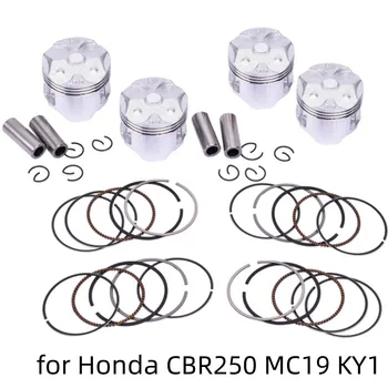 48,5 mm Комплект Бутални пръстени за мотоциклети 13101-KY1-010 за Honda CBR250 MC19 KY1 1988-1989
