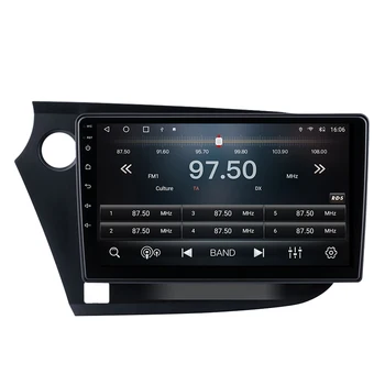 DamaoTek Android Автоматично обновяване Авторадио Мултимедиен авто Видео Радио GPS плейър за Honda Insight 2009-2014 Безжичен CarPlay