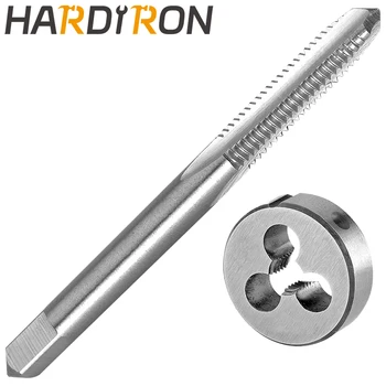 Hardiron M1.7 X 0.35 Метчик и матрицата Правосторонние, М1.7 x 0.35 Машинен метчик с дърворезба и кръгла матрицата