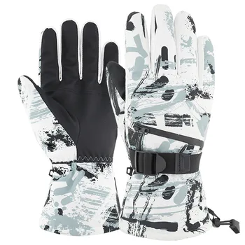 M управлявани ски и предпазни ръкавици за езда, топли ръкавици универсален размер за възрастни, ръкавици ръкавици без пръсти