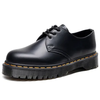 TAFN, Размер 34-45, Мъжки модел обувки с дантела, Дамски обувки, Които растежа, Обувки от волска кожа подметка