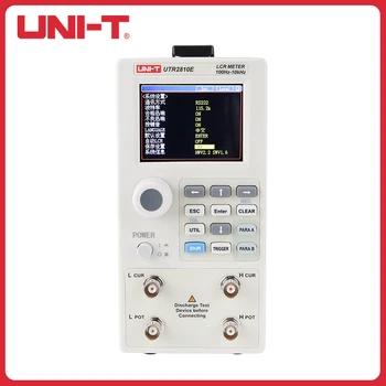 UNIT UTR2811E UTR2810E Настолен цифров мост LCR 10 khz, 4 бита, Измерител на капацитет на съпротива индуктор