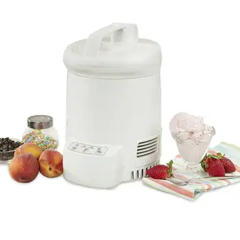 Автоматична машина за приготвяне на сладолед Cream Factory 1,2 литра Бял цвят
