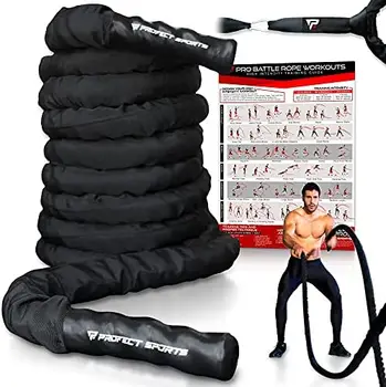 Бойни Въжета с комплект за закрепване на коланите и плакат за упражнения 2013 Обновен здрав защитен ръкав 2013 100% Поли Дакрон Heavy B