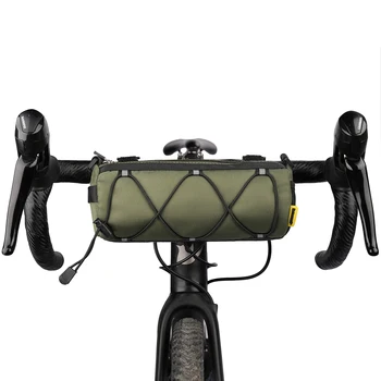 Велосипедна чанта с преносим дръжка, многофункционална раница с голям капацитет, рама за състезателен мотор, джоб за тръби с еластичен колан