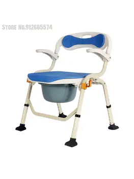Възрастните хора сядат, за да клякам, да седна на седалката на тоалетната чиния, възрастните хора вземат столче за вана, за поставяне на битови помещения с подвижна седалка