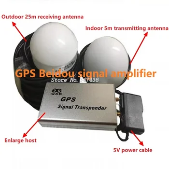 Двухрежимный Транспондер на сигнала на GPS /GPS + Усилвател BD /Усилвател за позициониране на GPS сигнал Beidou на закрито