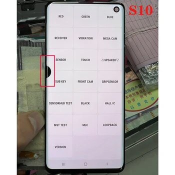 Дисплей на мъртвите точки За Samsung Galaxy S10 G973 SM-G973F/DS G973U LCD Сензорен дисплей, Дигитайзер, Реални Снимки, резервни Части За Ремонт на