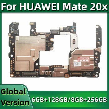 Дънна платка за HUAWEI КАПИТАН 20X, EVR-AL00, дънна платка, разблокированная основната печатна платка, 128 GB, 256 GB глобалната памет