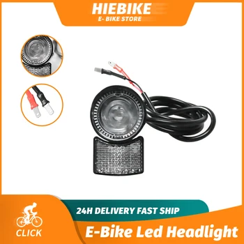 Електрически Велосипед 6V LED Предни Фенер Фенер За Bafang eBike BBS BBS01B BBS02B BBSHD Mid Motor Conversion Kit