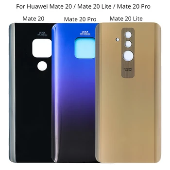 За Huawei Капитан 20/Капитан 20 Lite/Капитан 20 Pro, задната част на кутията на батерията, 3D стъклен панел, корпус задната врата, Залепваща замяна