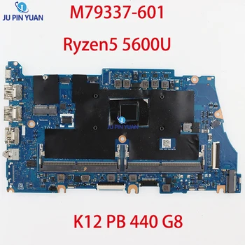 За дънната платка на лаптоп HP K12 PB 440 G8 M79337-601 SPS-MB UMA Ryzen5 5600U NSDC WIN