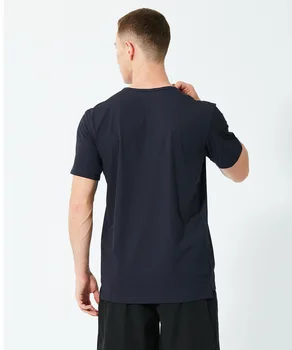Мъжки Ежедневни ризи с къс ръкав, 4 цвята, страхотна тениска с къс ръкав копчета, еластична риза от дебел материал, безплатна доставка