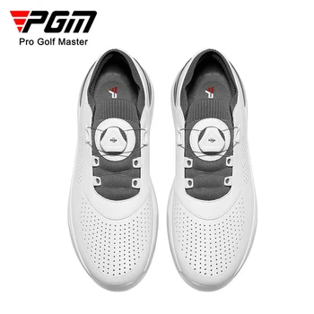 Мъжки обувки за голф PGM, Ремък, устойчива на плъзгане Водоустойчив мъжки спортни обувки, Маратонки XZ264