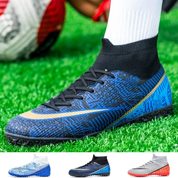 Мъжки футболни обувки Five-a-side, Професионални футболни обувки, Детски футболни обувки за тренировки на трева, спортни обувки