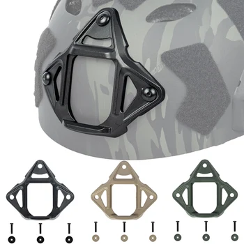 Нов тактически шлем, метален адаптер за прикрепване на NVG с три дупки, Военен бърз каска, Аксесоари за страйкбольного шлем