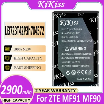 Нова Батерия Li3723T42P3h704572 капацитет 2900 mah за ZTE MF90 MF90 + Батерии MF90M MF91 + номер за проследяване