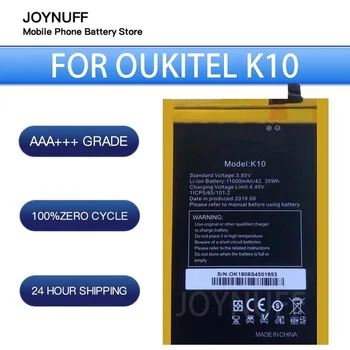 Новата батерия е с високо качество, 0 цикли, Съвместим k10 за подмяна на смартфон Oukitel k10 на ДЕСЕТ, Достатъчно количество батерии за проследяване
