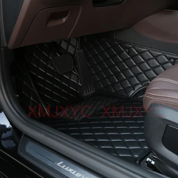 Обичай автомобилни постелки за Land Rover Discovery 4 5 Seat 2010-2016 г. освобождаване на Автомобилни Аксесоари, Детайли на интериора Изкуствена кожа
