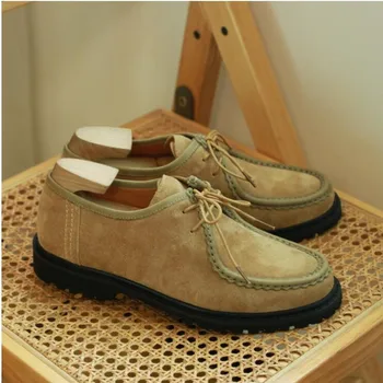 Обувки за почтальонов, ежедневни обувки за Шиене в ретро стил дантела, Модни официалната обувки-cargo