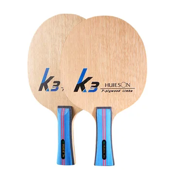 Оригинален Huieson K3 Нож за тенис на маса 7Plys Двойна въглеродна Дълга Къса дръжка Висока Еластичност Дугообразный кръг Бърза Атака на Ракета