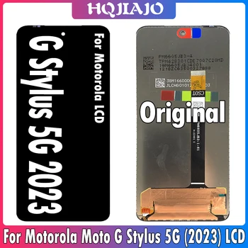 Оригинален За Motorola Moto G Stylus 5G (2023) LCD сензорен дисплей, Дигитайзер, В събирането, Замяна за Мото G Stylus 5G 2023 LCD XT2315-1