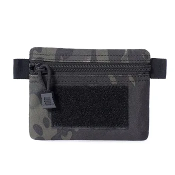 Преносим уличен тактически чантата EDC, поясная чанта за сортиране и съхранение на джаджи, набор от карти, чанта за документи за самоличност, ръчна чанта, портфейл, военна поясная чанта
