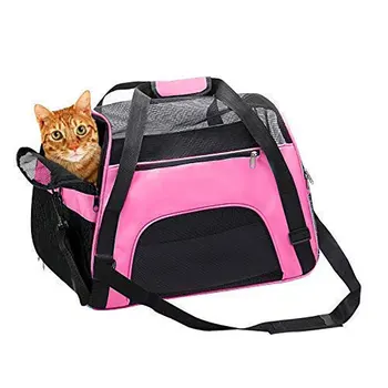 Преносими Пътни чанти за домашни кучета и котки, Градинска чанта-переноска за домашни кучета, чанти с дръжки за носене на главата за кучета и котки