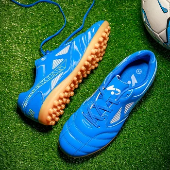 Професионална Мъжки обувки за дневни футболни тренировки AG/TF карта, Женски маратонки за бягане на трева, футбол спортни гуменки за момчета и момичета