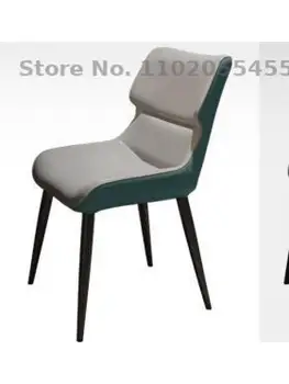 Стол за грим, бюро-в спалнята, стол за стая, леко кожен луксозно просто съвременно компютърно фотьойл, удобен за заседналия начин на живот