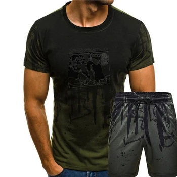 Тениска Mad Season, черна риза с трафаретным принтом, мъжка тениска с къс ръкав