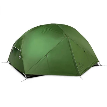Туристическа палатка Mongar за 2 души, сверхлегкая палатка за пътуване, Двупластова водоустойчив палатка, преносим палатка 3 сезон