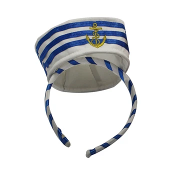 Характеристики: OOTDTY Този прическа за костюми моряк е изработен от мека тъкан, която е приятна на допир. Плувай по океана с това