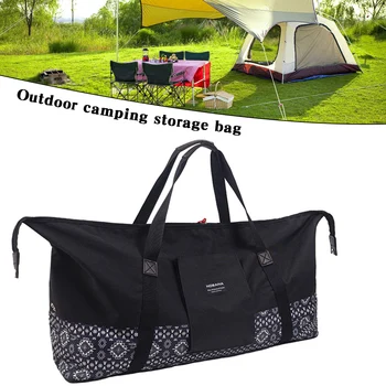 Чанта за Къмпинг Голям капацитет 35 л, Многофункционална Водоустойчива чанта за бизнес пътуване в лагер