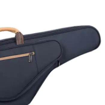 Чанта за съхранение на саксофон, раница от плат Оксфорд, Преносим Сгъсти пътен аксесоар с външния джоб, джоб за съхранение на саксофон