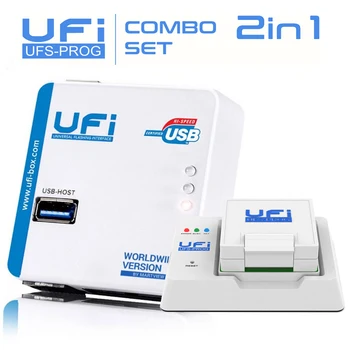 оригиналната кутия на UFI + UFI UFS-Prog Worldwide / Международна версия